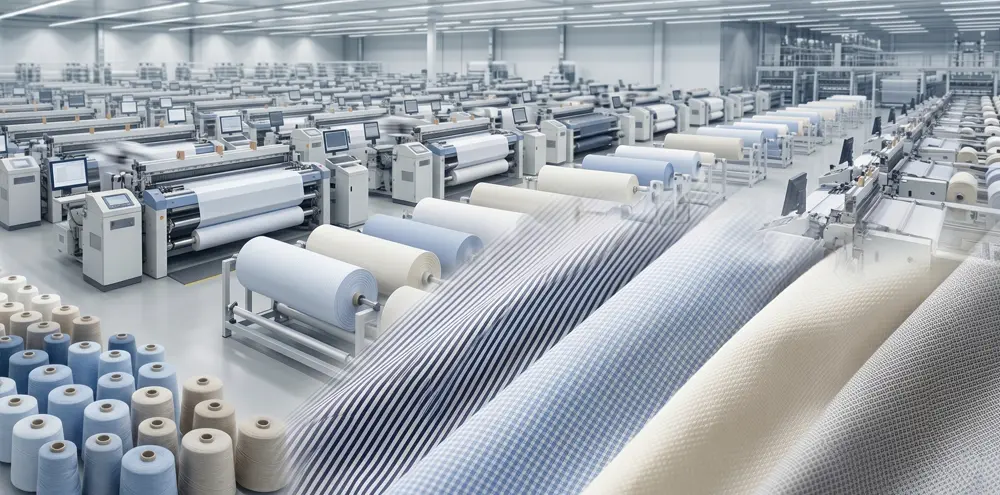 Woven Shirting Fabric Division - Changzhou weaving floor